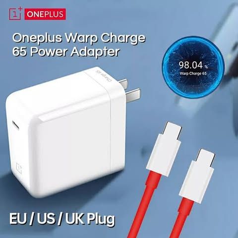 OnePlus Warp Charger 65W Adapter – Fast & Efficient Charging